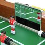 Voir la diapositive 5 : PLAY4FUN Baby-foot de Bar Deluxe Club 148 x 75 x 94 cm - 2 balles en liège inclus