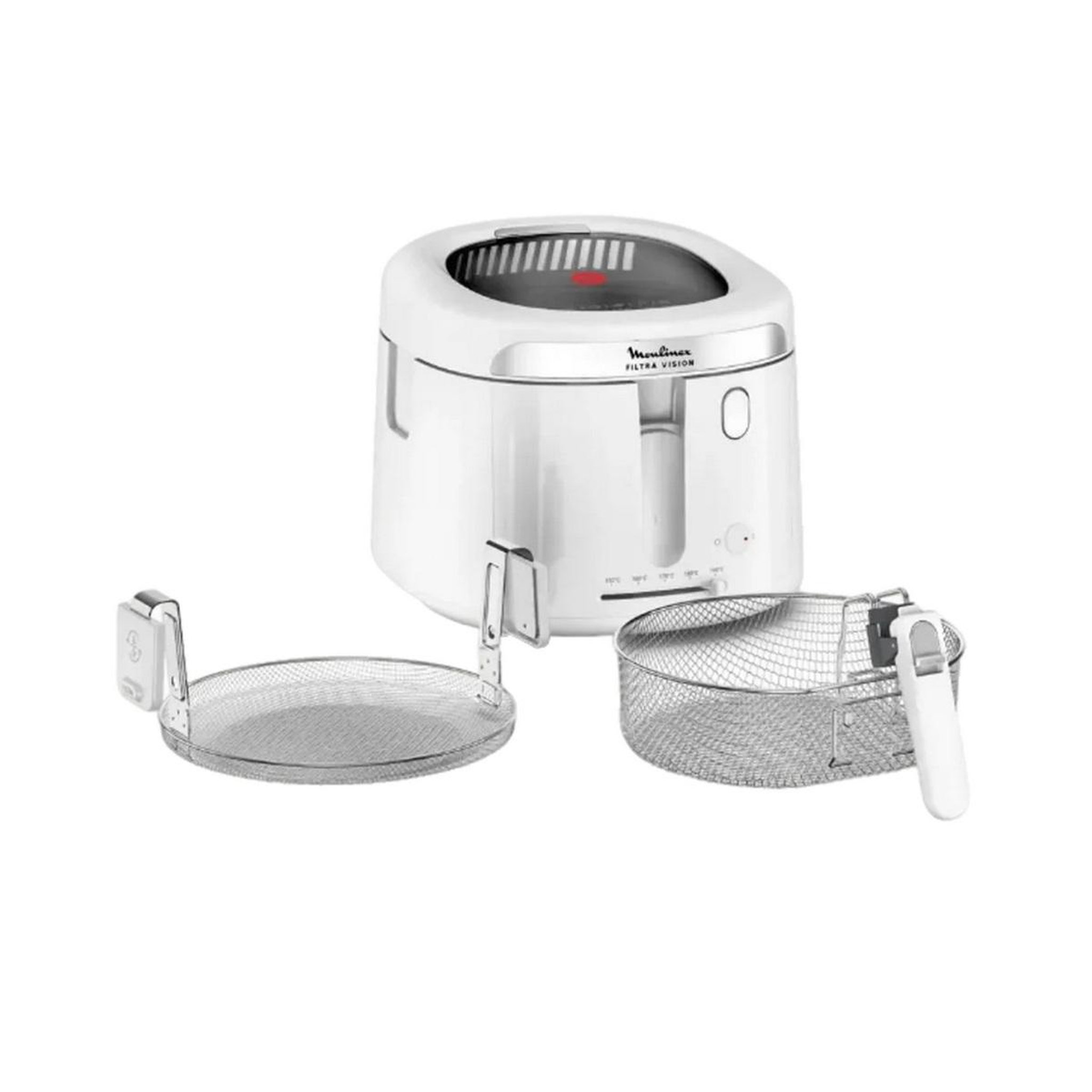 Voir la diapositive 2 : MOULINEX Friteuse 2.1l 1900w blanc - af2541e0