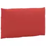 VIDAXL Coussins de palette lot de 2 rouge tissu oxford