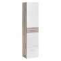 Voir la diapositive 2 : Paris Prix Ensemble Dressing  Gustavo IV  210cm Naturel & Blanc