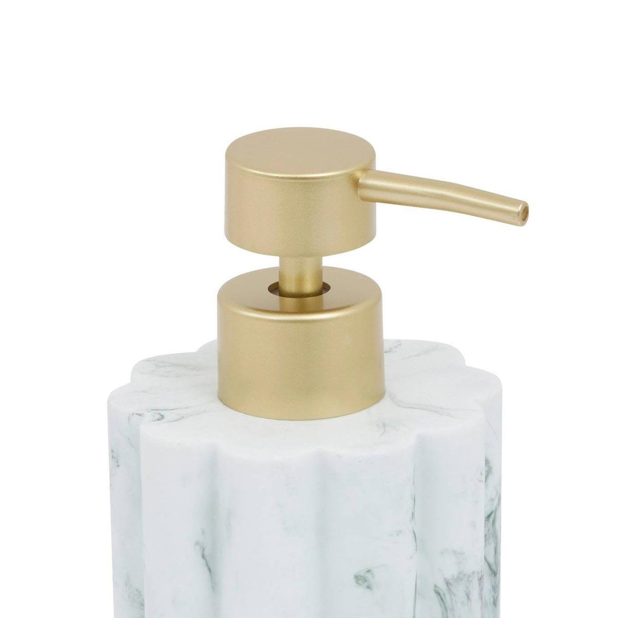 Voir la diapositive 2 : FIVE Distributeur de savon  marby  230ml blanc
