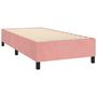 Voir la diapositive 4 : VIDAXL Cadre de lit sans matelas rose 90x200 cm velours
