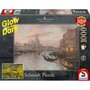 Schmidt Puzzle 1000 pièces : Glow in the Dark : Dans les rues de Venise