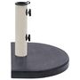 Voir la diapositive 3 : VIDAXL Socle de parasol Noir 40x28x4 cm Granite