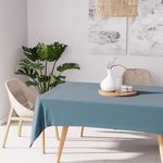 SOLEIL D'OCRE Nappe anti-tâches ALIX, par Soleil d'Ocre. Coloris disponibles : Vert, Gris, Blanc, Jaune, Bleu, Marron, Rouge, Noir