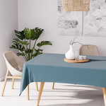 SOLEIL D'OCRE Nappe anti-tâches ALIX, par Soleil d'Ocre. Coloris disponibles : Noir, Vert, Blanc, Gris, Jaune, Bleu, Marron, Rouge