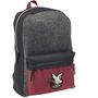 Voir la diapositive 2 : CHEVIGNON Sac à dos 1 compartiment gris et rouge 