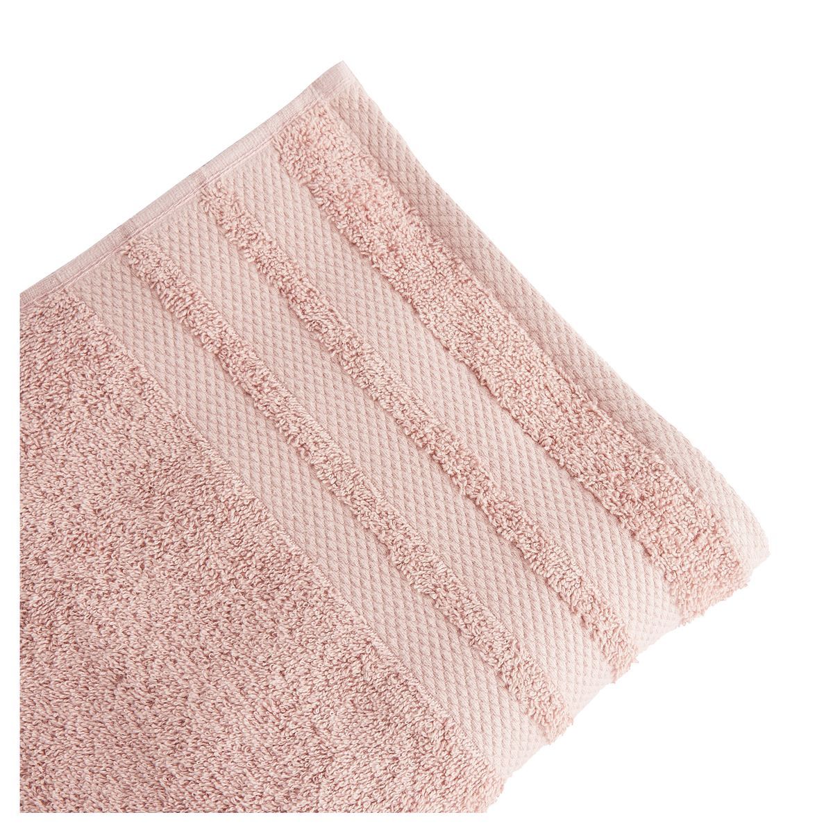 ACTUEL Serviette de toilette unie en coton 500gsm