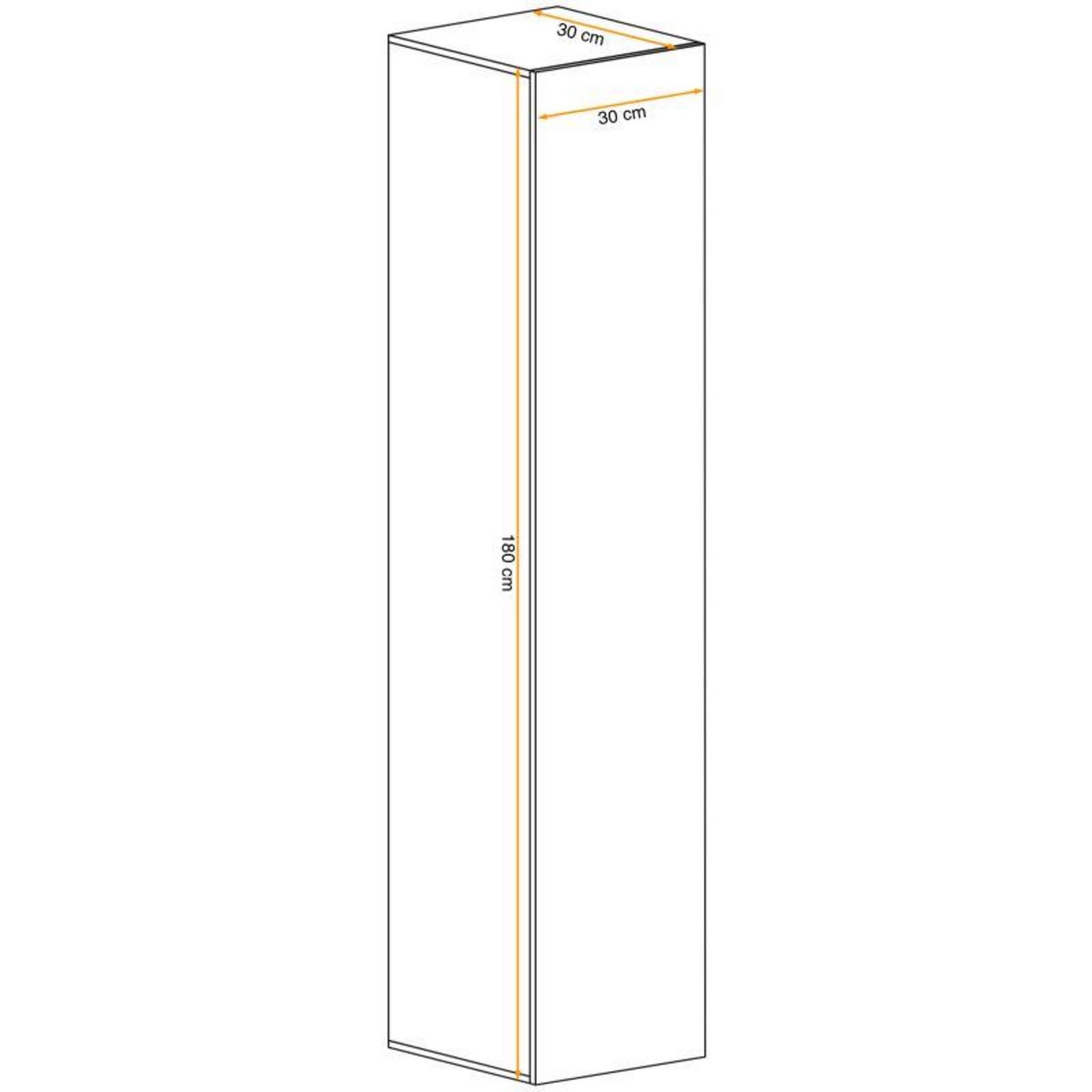 Paris Prix Bloc Mural Design  Switch  180cm Naturel