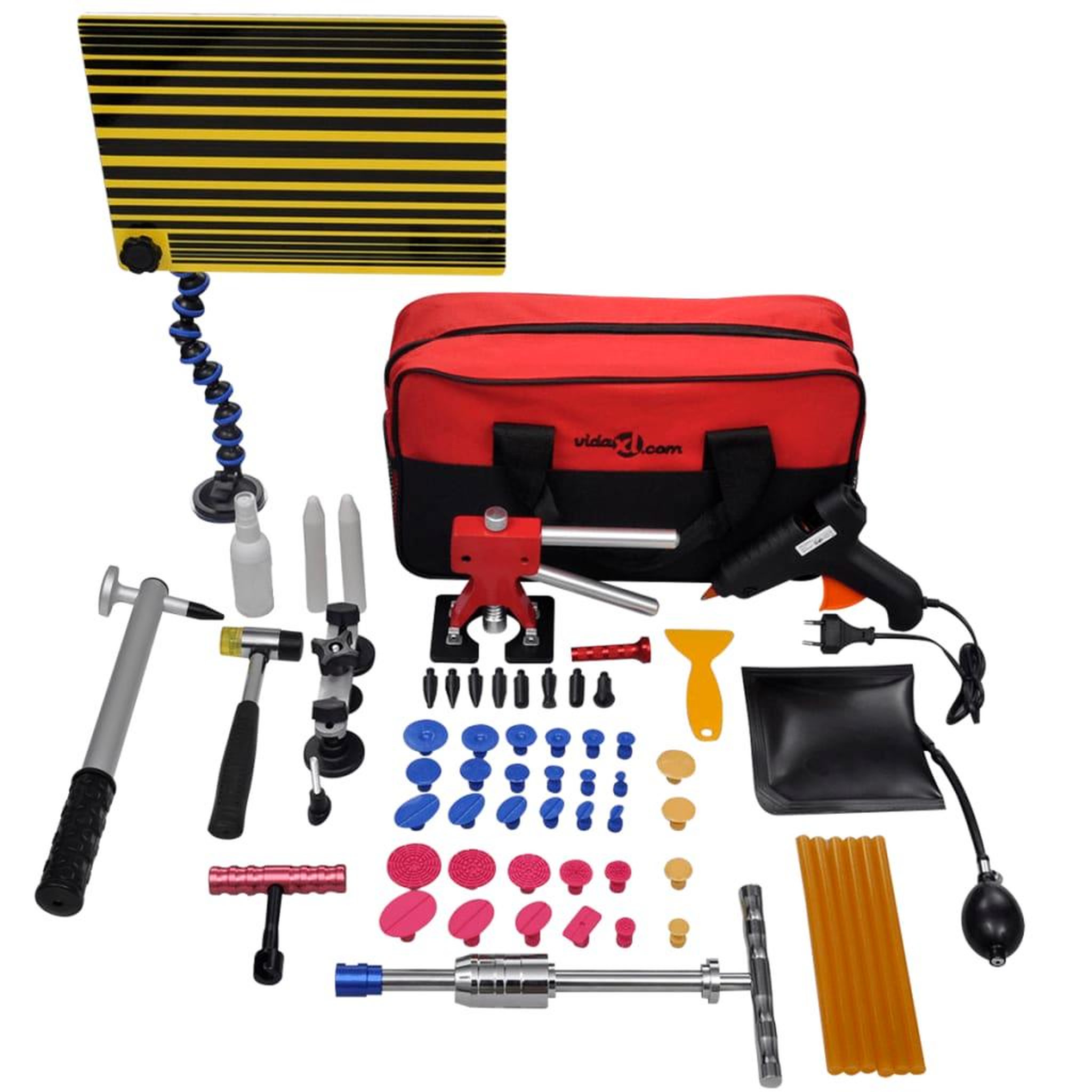 VIDAXL Kit de reparation bosses avec sac de transport XXL