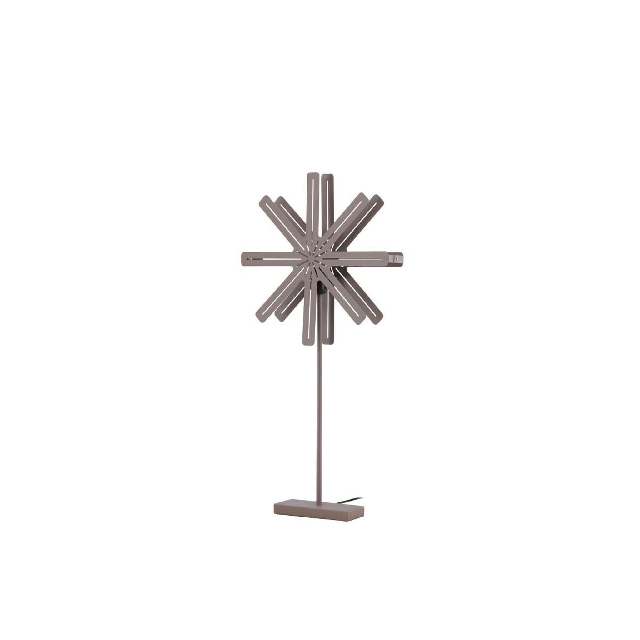 Voir la diapositive 6 : Paris Prix Lampe à poser déco  safsen  80cm marron
