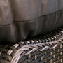 Voir la diapositive 4 : JARDIDECO Lit extérieur pour jardin en résine tressée gris Siesta - Jardideco