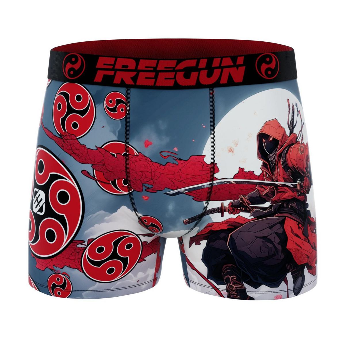 FREEGUN Lot de 4 boxers homme Heroes Power