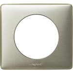 Legrand Celiane plaque 1 poste titane