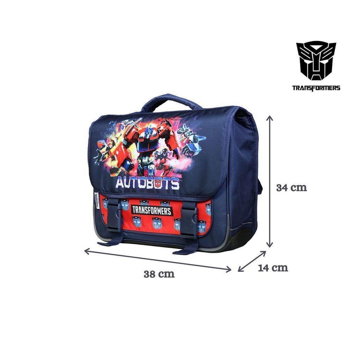 Bagtrotter BAGTROTTER Cartable 38 cm Hasbro Transformers Bleu