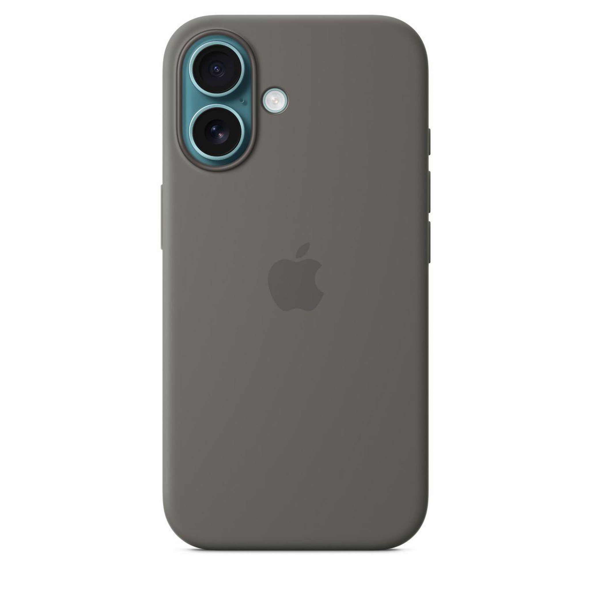 Voir la diapositive 2 : APPLE Coque iPhone 16 MagSafe Gris sidéral Silicone