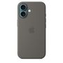 Voir la diapositive 2 : APPLE Coque iPhone 16 MagSafe Gris sidéral Silicone