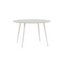 Voir la diapositive 2 : Paris Prix Table à Manger Ronde  Plaza  120cm Beige