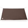 Voir la diapositive 5 : VIDAXL Bache de camping marron 366x306 cm impermeable