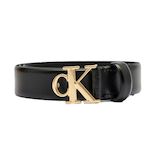 CALVIN KLEIN JEANS Ceinture e Femme Calvin Klein Jeans Buckle. Coloris disponibles : Noir