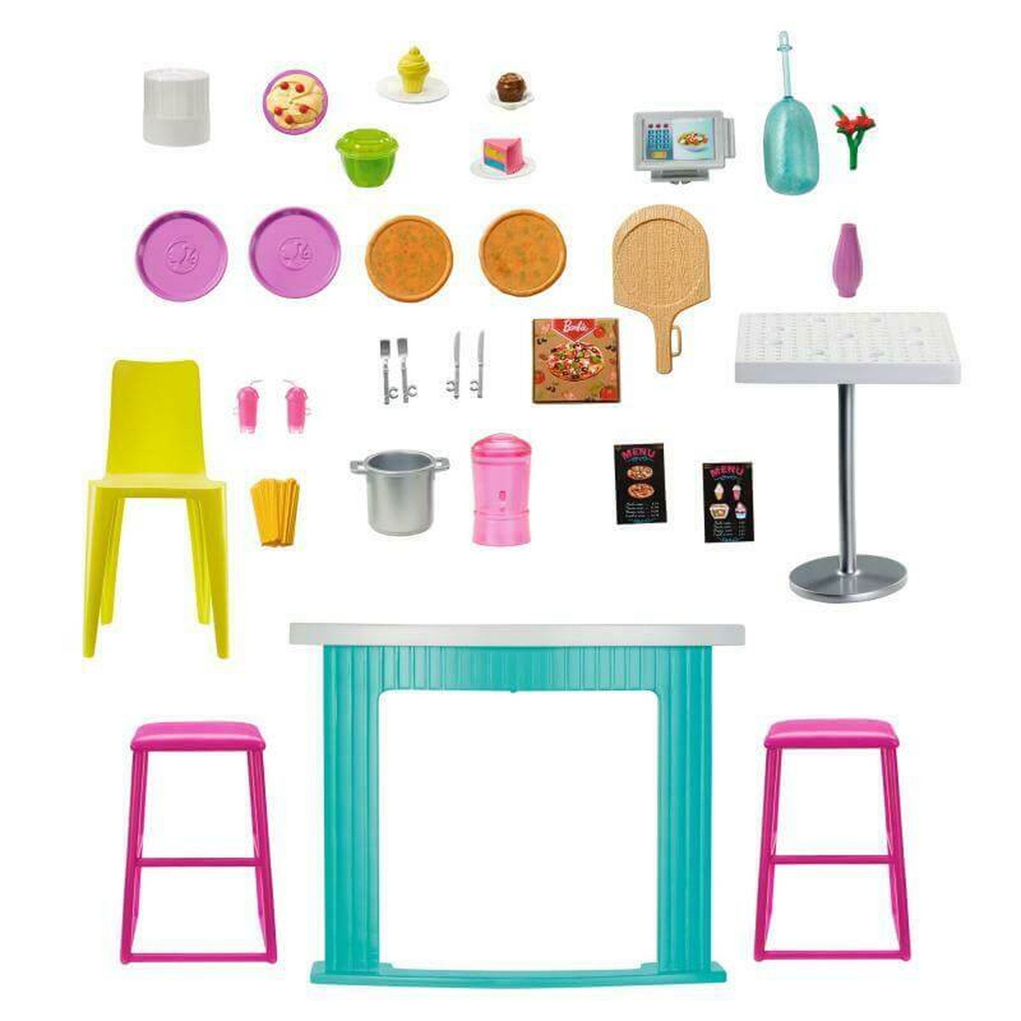 Voir la diapositive 3 : MATTEL barbie  le restaurant de barbie