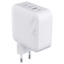 Voir la diapositive 1 : FORCE POWER Chargeur ordinateur portable 100W USB-A + 2 USB-C GaN Noir