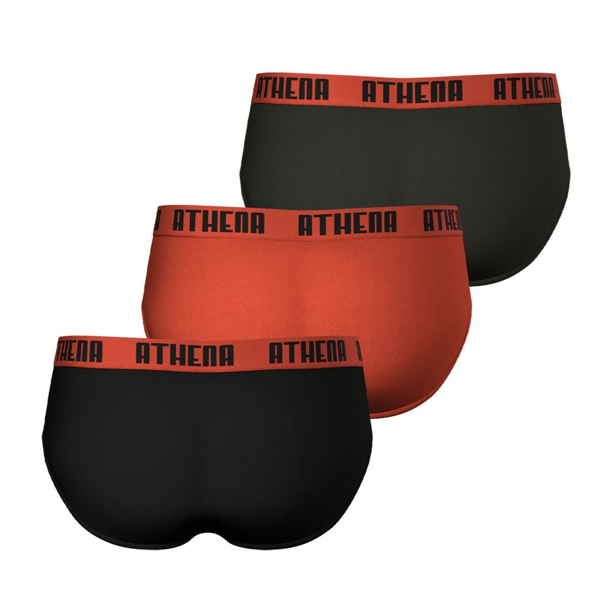 Athena Lot de 3 slips homme Ecopack