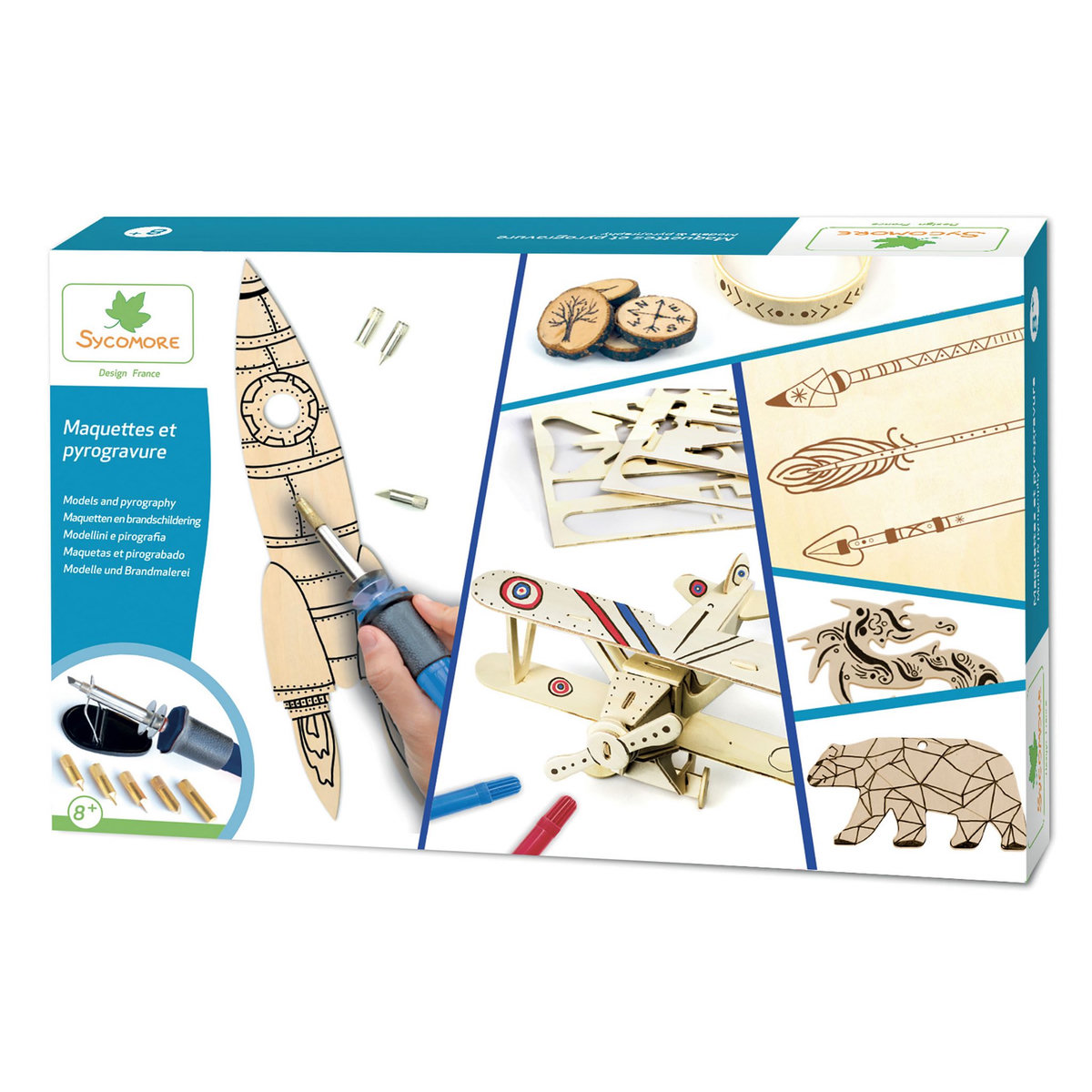 DARPEJE Jeu manuel - XL Maquette et Pyrogravure