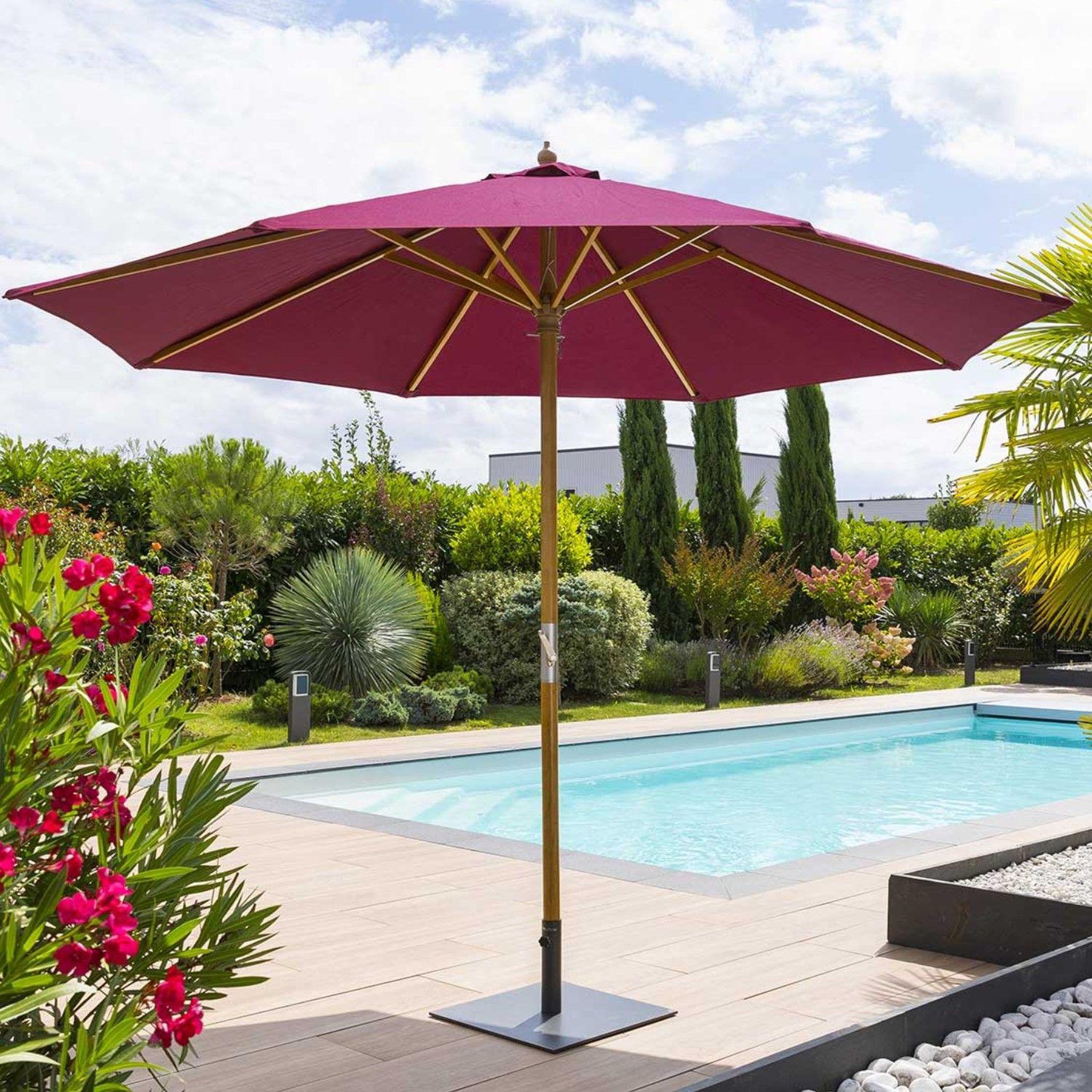 Voir la diapositive 2 : HESPERIDE Parasol droit Rond Tinaei