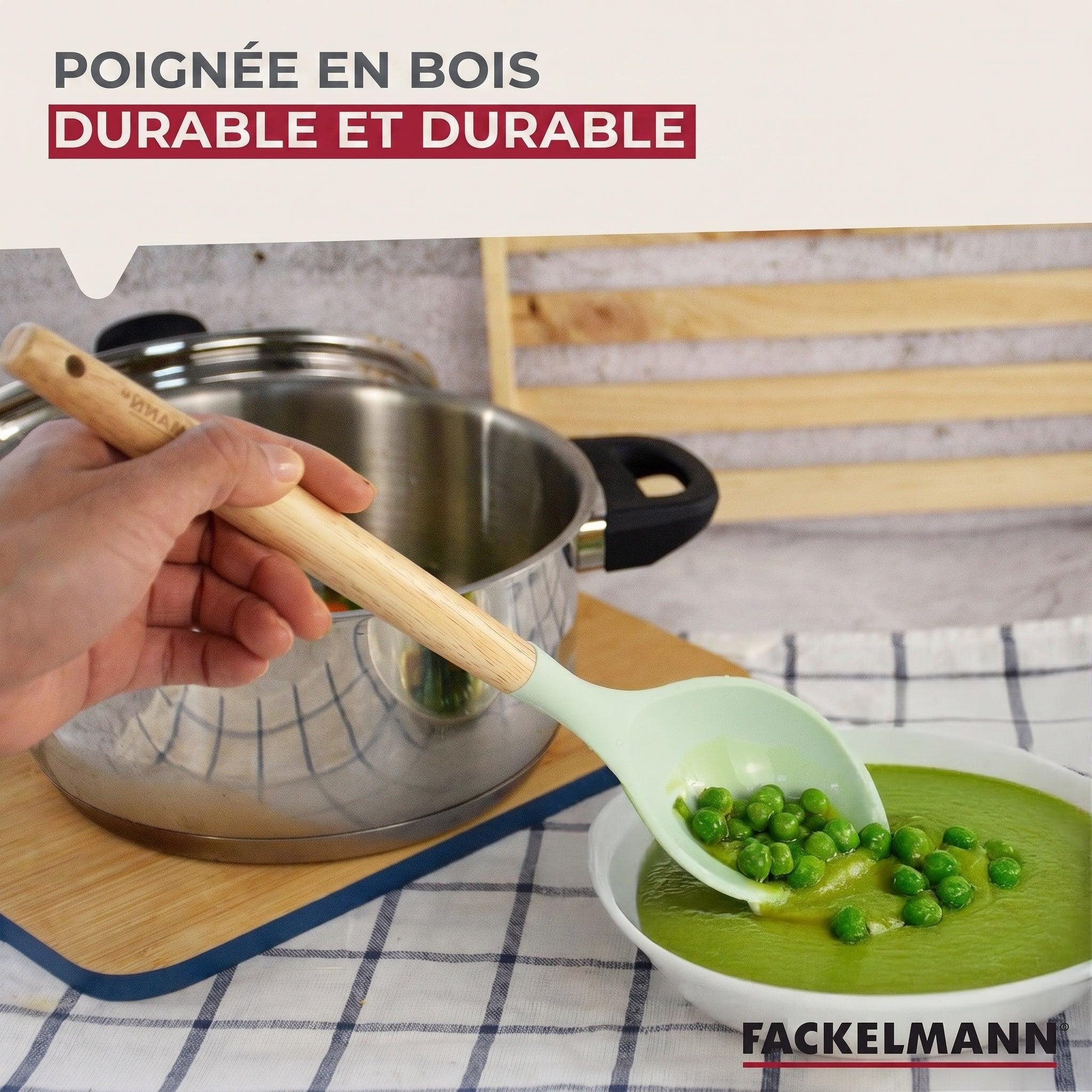 Voir la diapositive 3 : Fackelmann Cuillère à servir vert fackelmann ocean