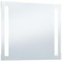 Voir la diapositive 4 : VIDAXL Miroir mural a LED pour salle de bains 60x50 cm