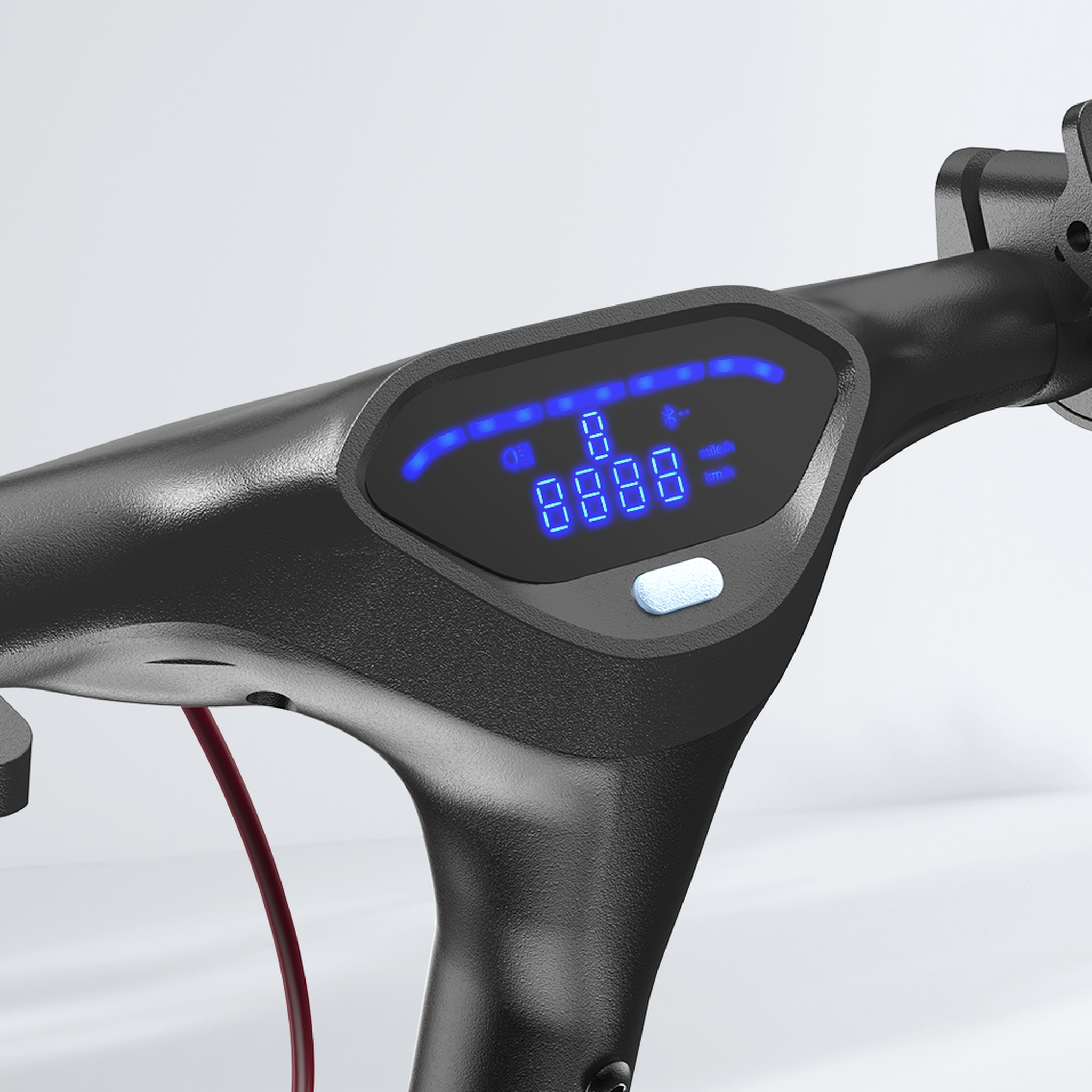 Voir la diapositive 6 : ISCOOTER Trottinette électrique E9T MAX, pneus alvéolés de 10 pouces, pliable pour les trajets quotidiens