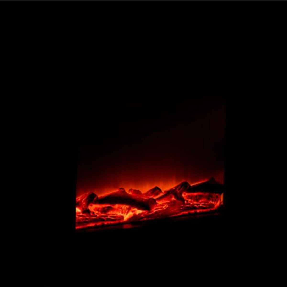 Paris Prix Décoration Lumineuse LED  Cheminée  50cm Noir