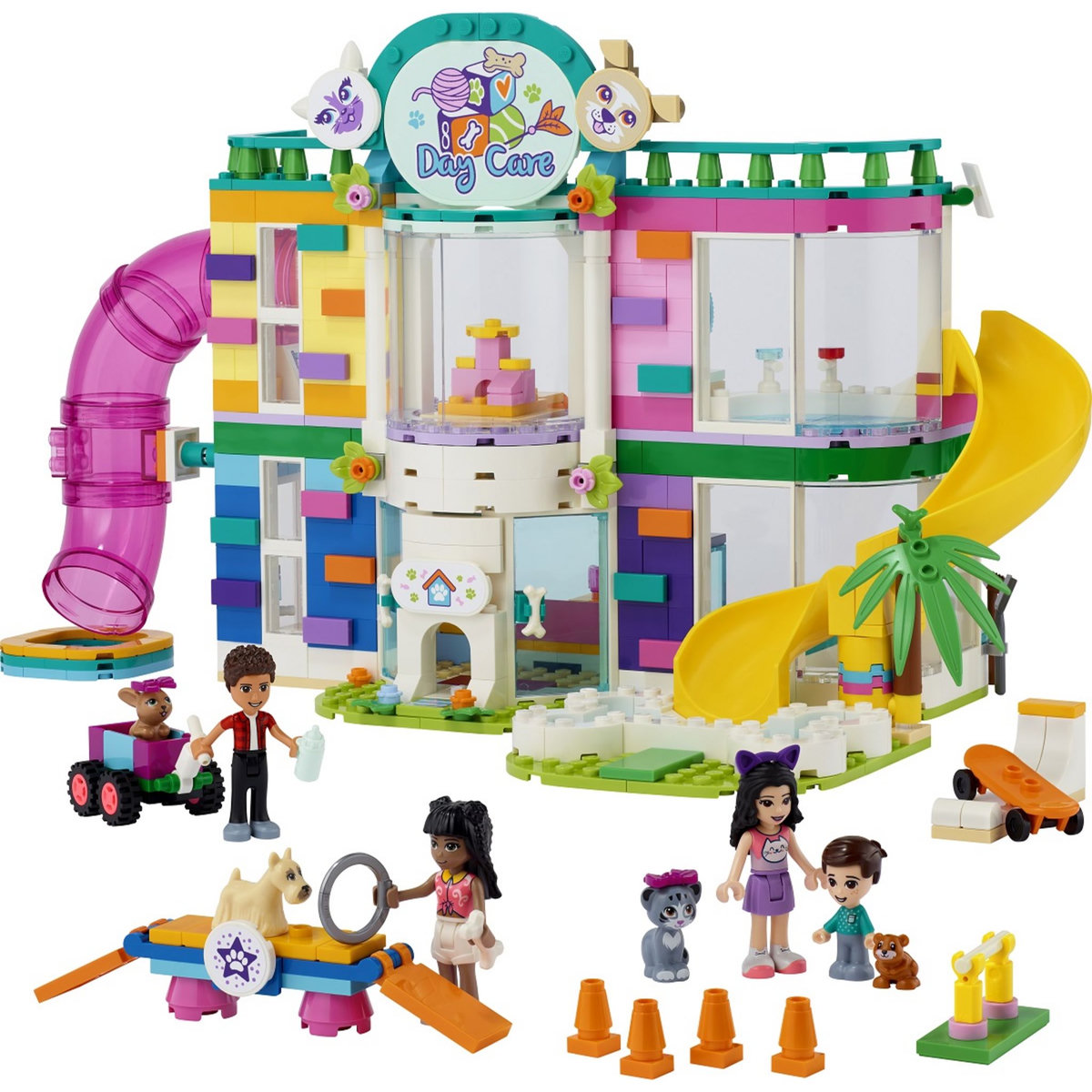 LEGO Friends 41718 La Garderie des Animaux, Jouet Enfants 7 Ans et Plus
