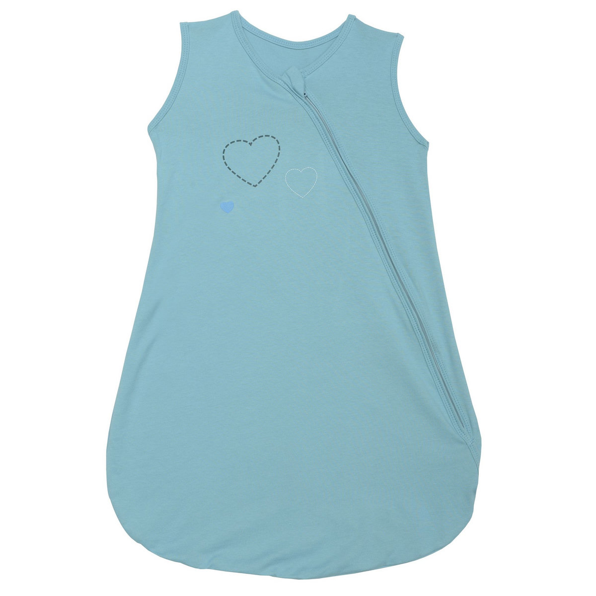 PTIT BASILE Gigoteuse été coeurs 100% jersey de coton bio