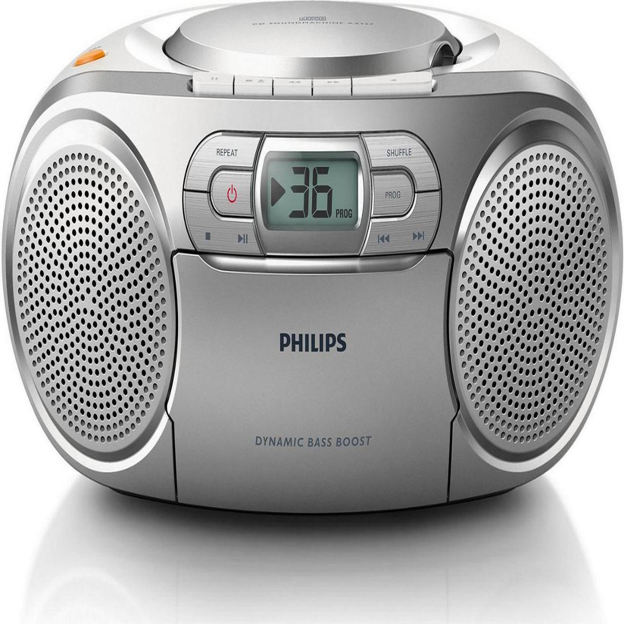 Philips Radio cassette cd portable silver - az127/12