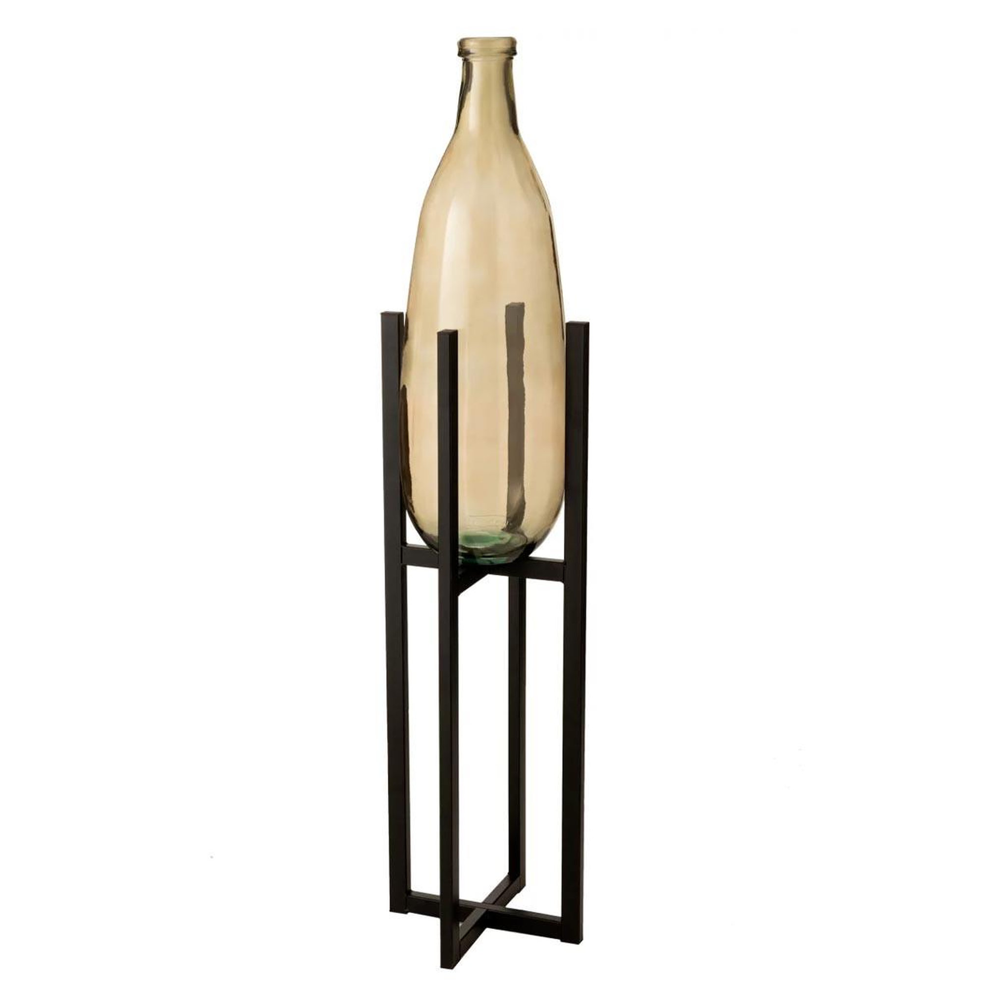 Voir la diapositive 3 : J-LINE Support pour cache-pot & panier  elsa  95cm noir