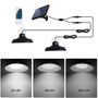 Voir la diapositive 5 : Lumisky Double suspensions solaires WAREN Noir Metal D18cm