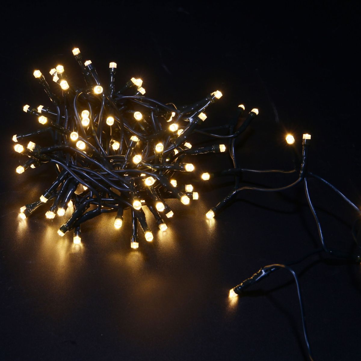 ACTUEL Guirlande intérieur 100 led fixe secteur