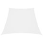 Voir la diapositive 1 : VIDAXL Voile de parasol Tissu Oxford trapeze 2/4x3 m Blanc