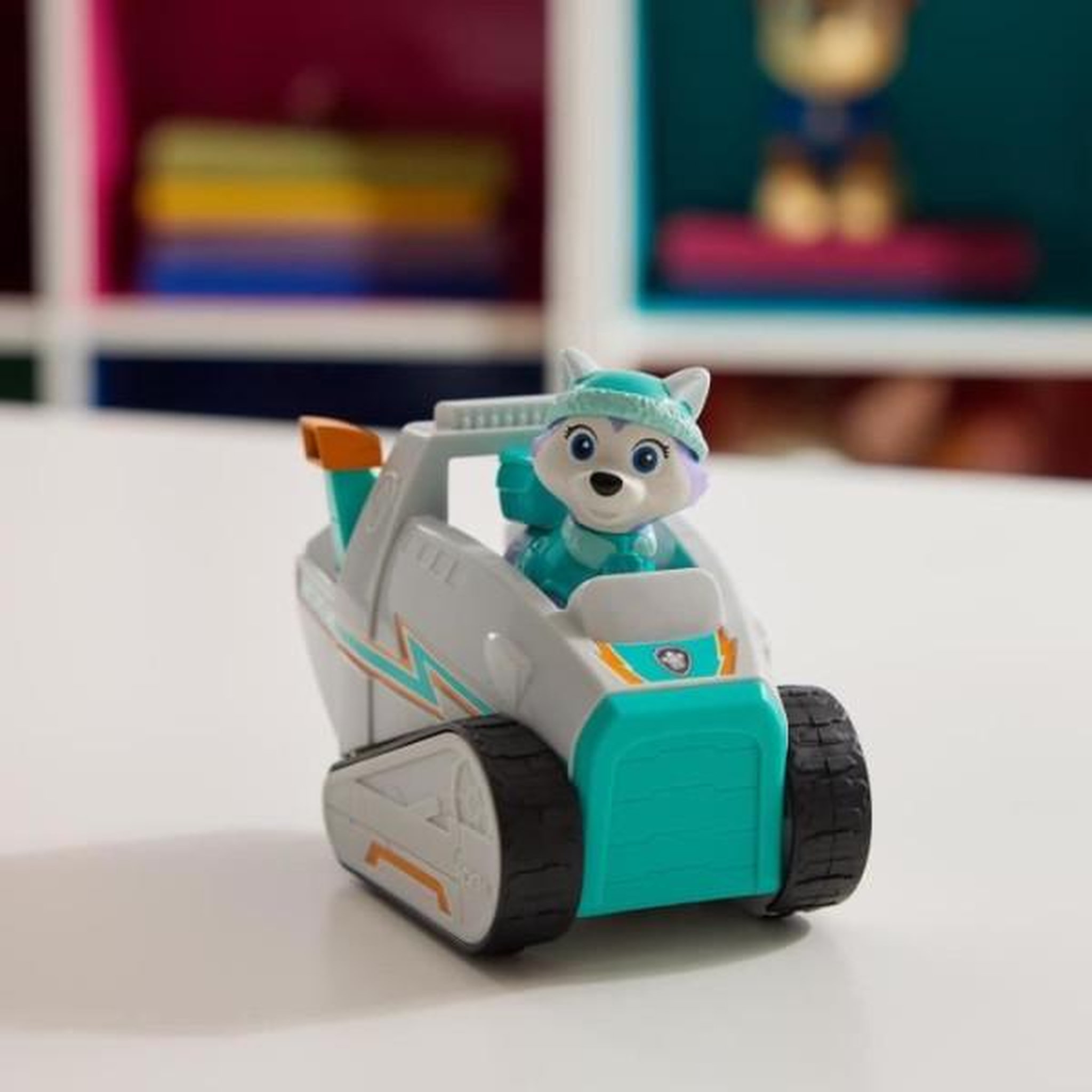 Voir la diapositive 5 : PAW PATROL Véhicule avec Figurine Everest Paw Patrol Pat'Patrouille