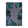 Voir la diapositive 1 : Paris Prix Tapis Imprimé à Poils Courts  Tropical  Noir & Vert