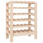 Voir la diapositive 2 : VIDAXL Casier à vin 61,5x30x82 cm Bois de pin massif