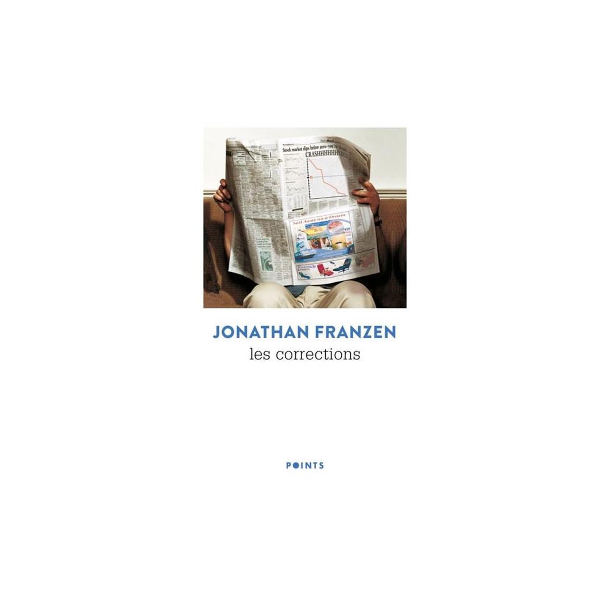 POINT Livre broché les corrections, édition française, jonathan franzen, traduction de rémy lambrechts