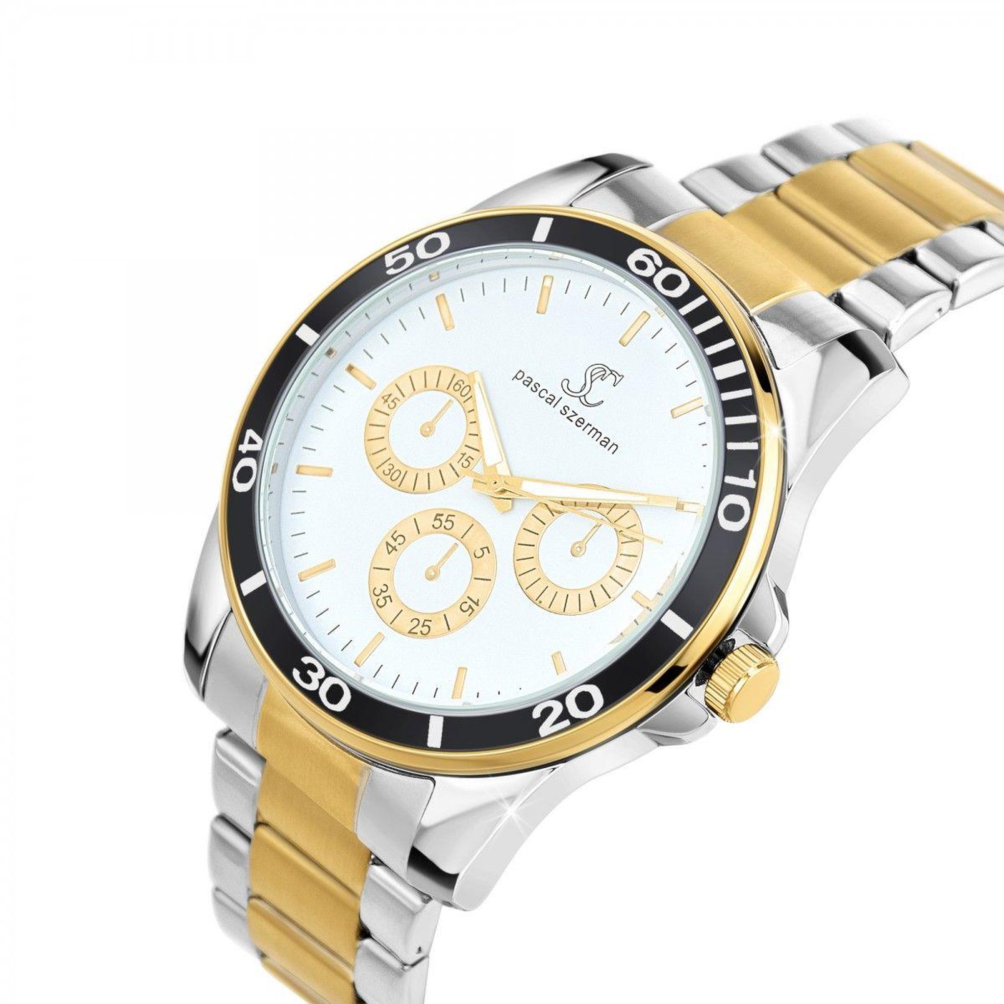 Voir la diapositive 3 : SC CRYSTAL Montre homme quartz par Pascal Szerman