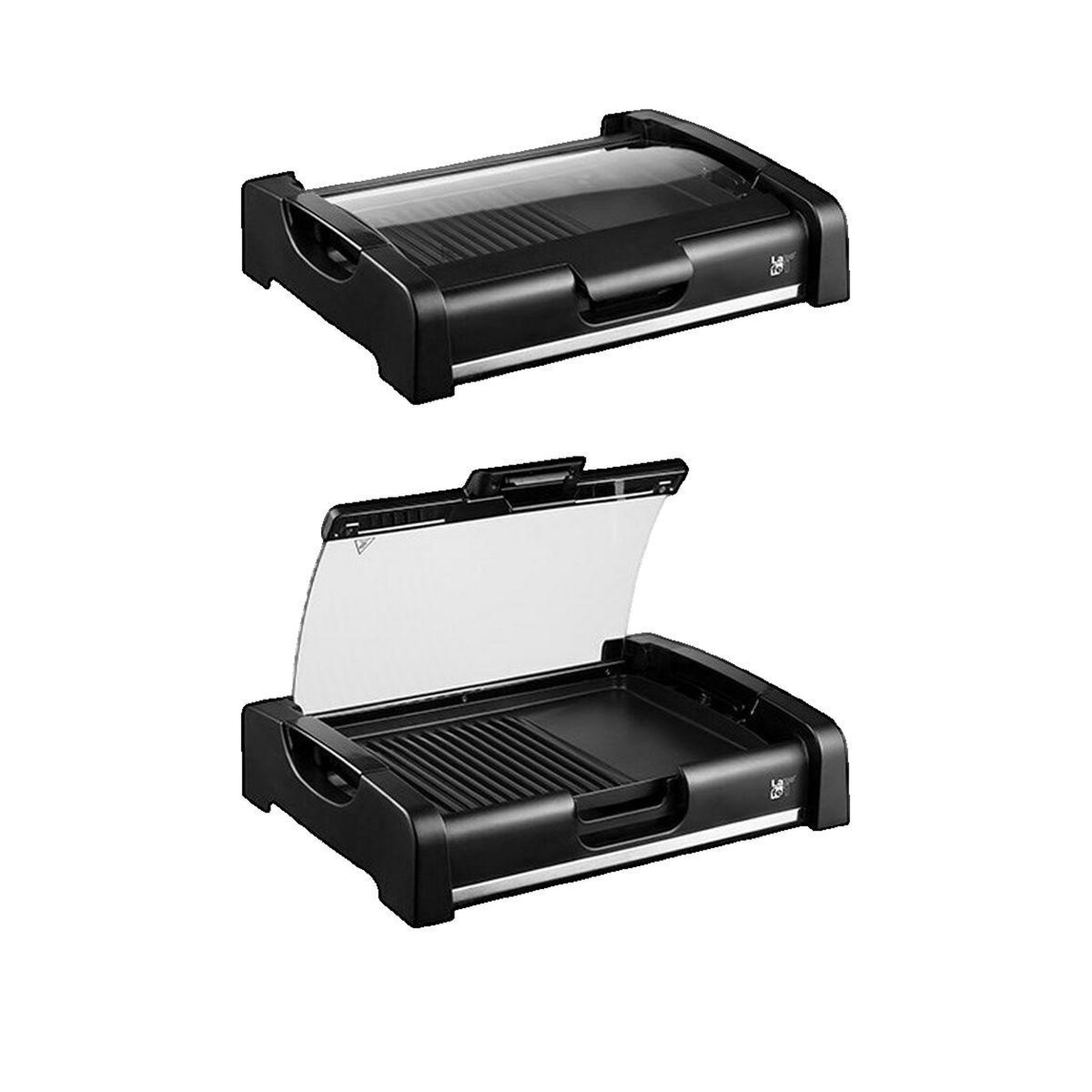 Voir la diapositive 3 : Lafuma Barbecue électrique Lafe GRL003 avec surface antiadhésive