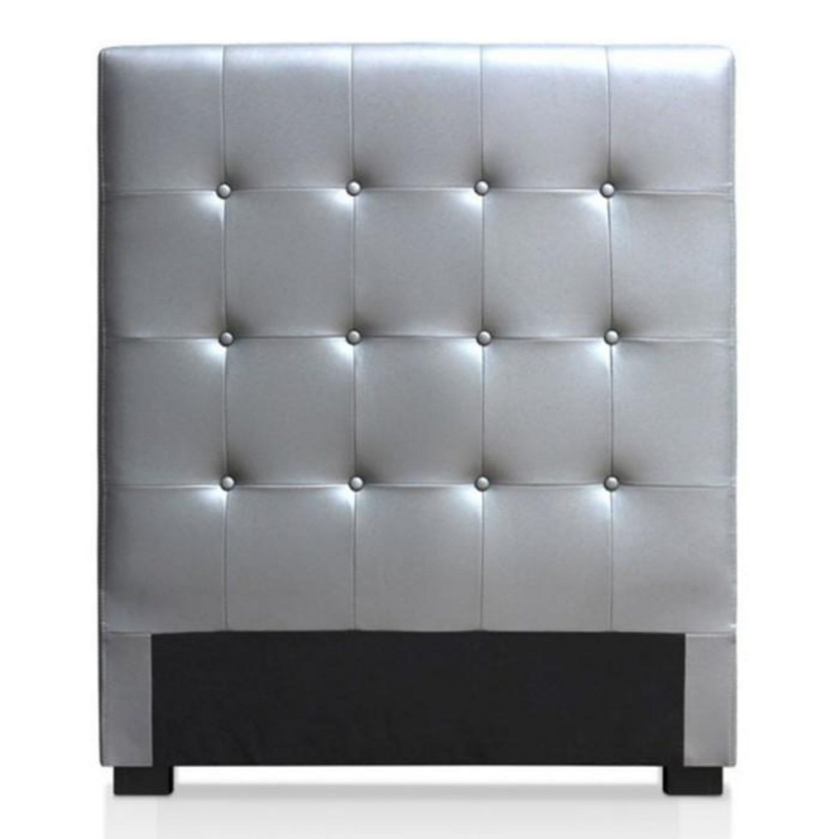 Paris Prix Tête de Lit Capitonnée  Amor  90cm Argent