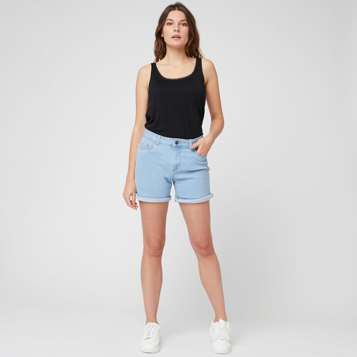 Short jean clearance pas cher femme