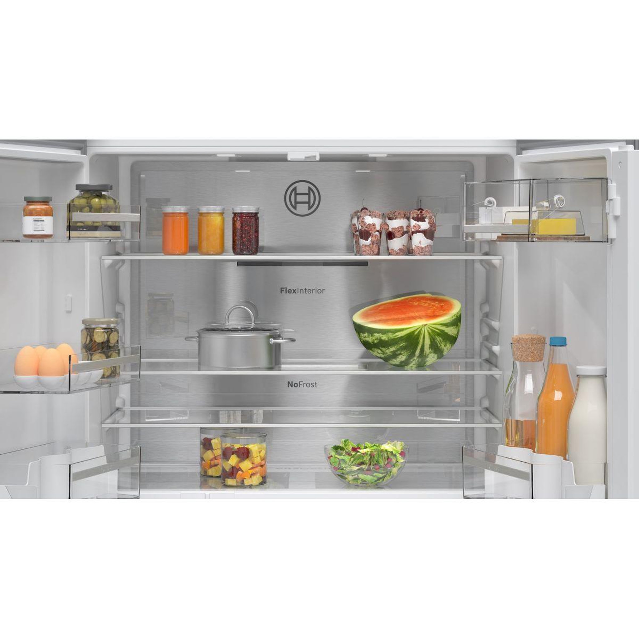 Voir la diapositive 4 : BOSCH Réfrigérateur multi portes KFN96APEA