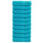 Voir la diapositive 1 : VIDAXL Serviettes de bain de qualité supérieure SOLUND 10 pcs 600g m²